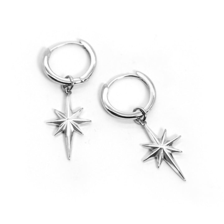 Produktbild von Kaufe 10 Stück Damen Edelstahl Herz Stern Helix Knorpel Ohrstecker