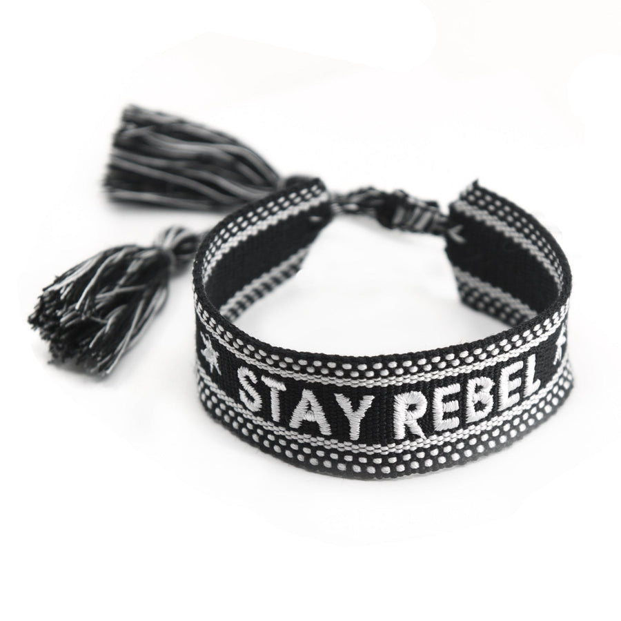🎁 "Stay Rebel" bracelet