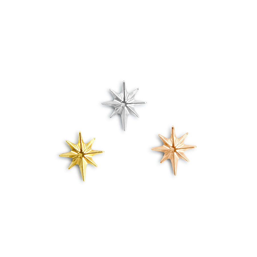 Nordstern Piercing Stecker